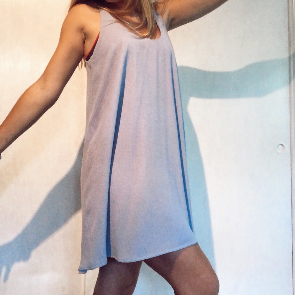baby blue dress